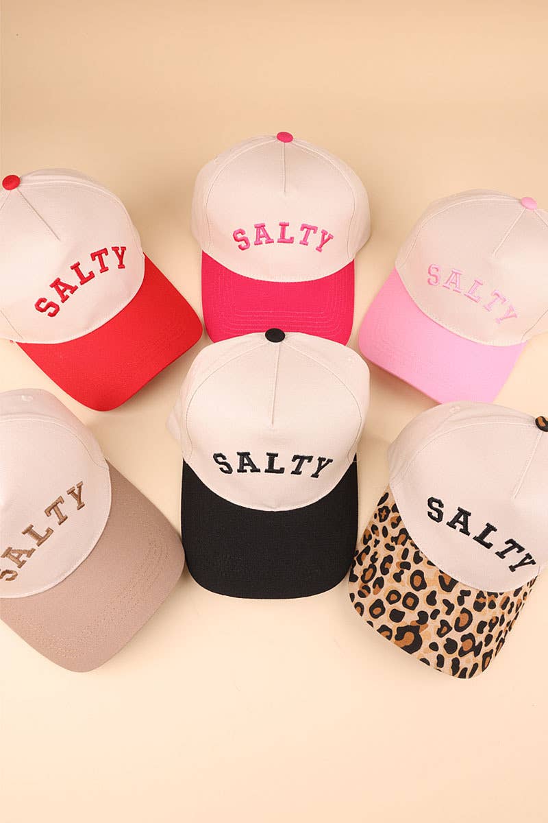 ,,,.....SI-27996 Salty Two Tone Canvas Cotton Cap 0611