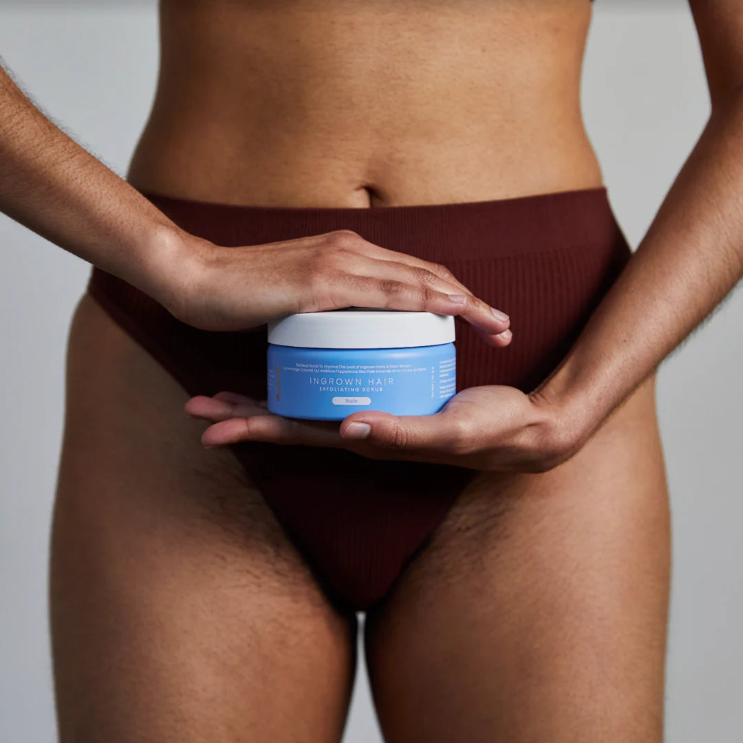 Bushbalm | Nude (8 fl oz / 236mL)  Ingrown Hair Exfoliating Scrub