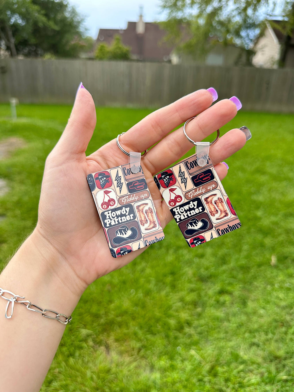 Howdy Partner Keychain