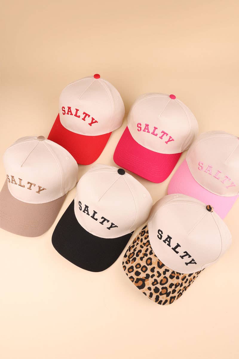 ,,,.....SI-27996 Salty Two Tone Canvas Cotton Cap 0611