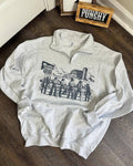 The Cowboy Scene Quarter Zip