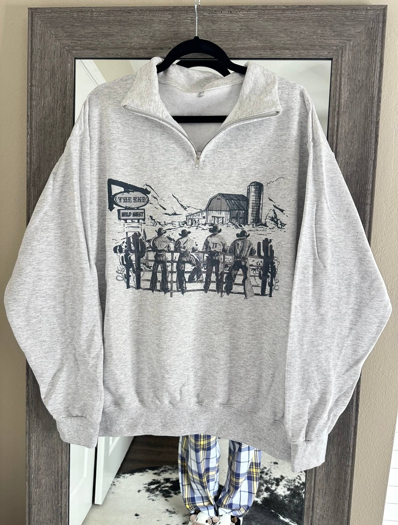 The Cowboy Scene Quarter Zip