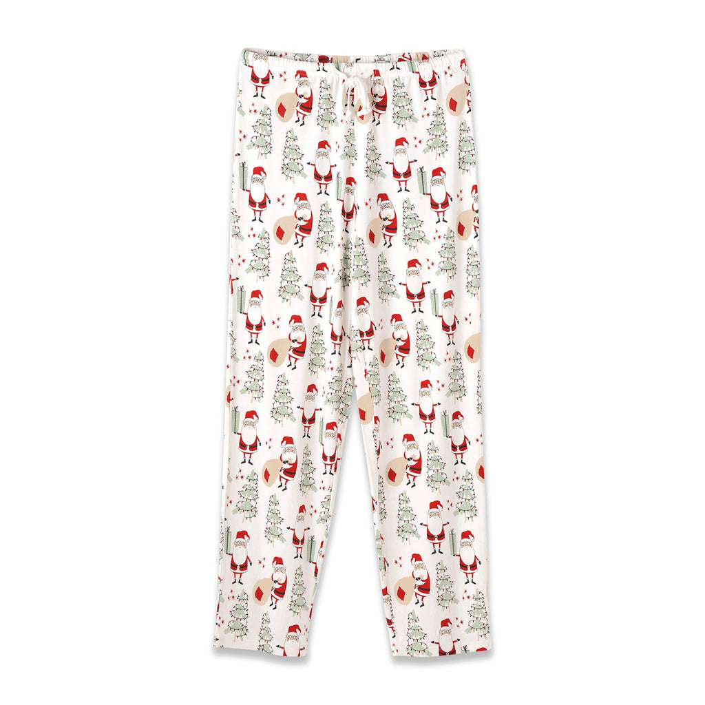 Christmas Santa Adult Bamboo Pajama Pants - Family Matching