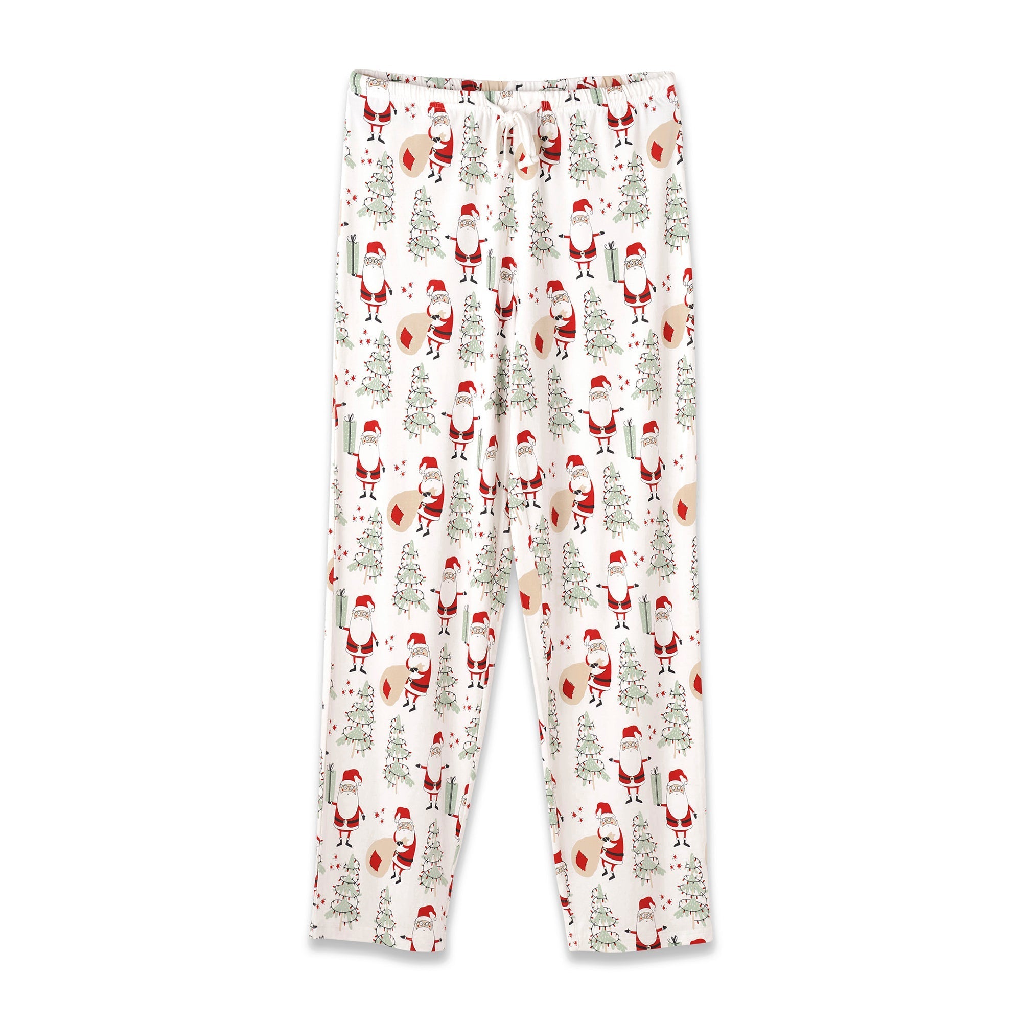 Christmas Santa Adult Bamboo Pajama Pants - Family Matching